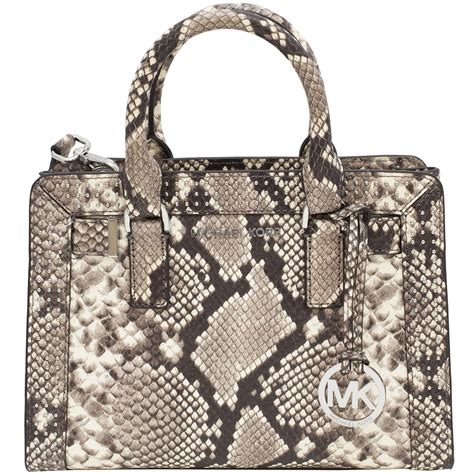 genuine python michael kors bag|michael kors snakeskin bag.